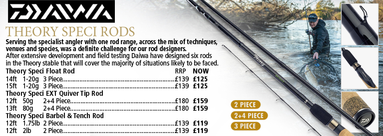 Daiwa Theory Speci Rods