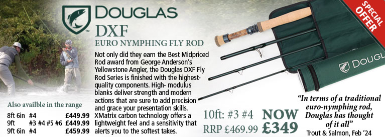 Douglas DXF 10ft Euro Nymphing Fly Rod
