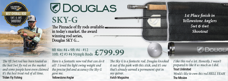 Douglas Sky-G Fly Rods