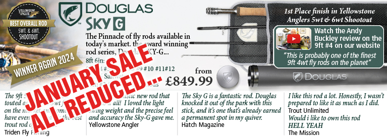 Douglas Sky-G Fly Rods