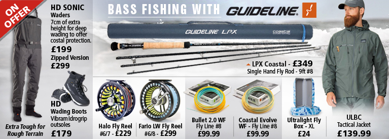 Guideline Bass Fishing with Guideline