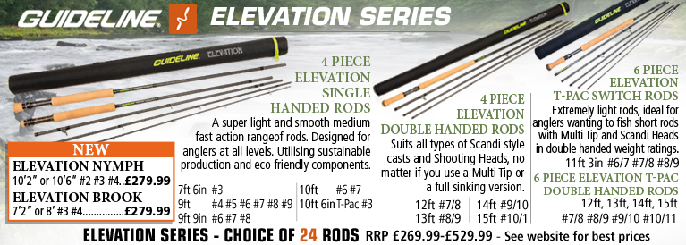 Guideline Elevation Fly Rods NEW for 2020