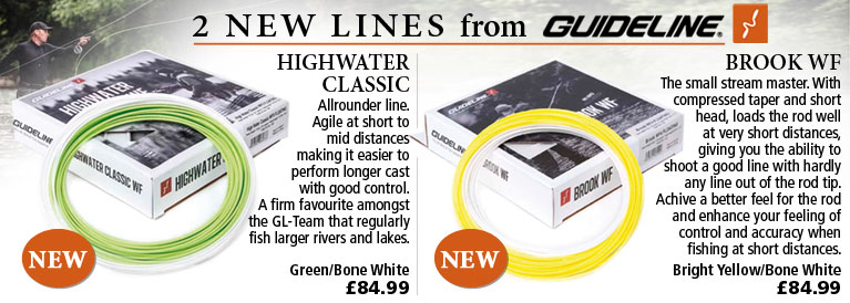 Guideline Highwater Class and Brook WF Fly Lines