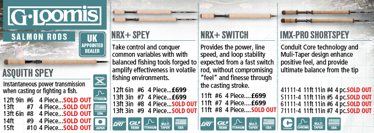 G.Loomis Salmon Rods
