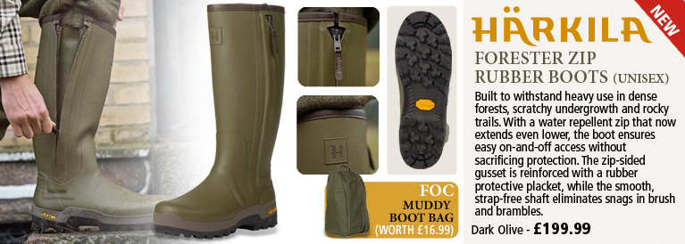 Harkila Forester Zip Rubber Boots