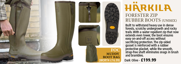 Harkila Forester Zip Rubber Boots