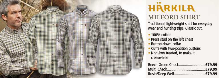 Harkila Milford Shirt Series