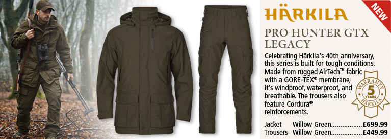 Harkila Pro Hunter GTX Legacy Jacket and Trousers