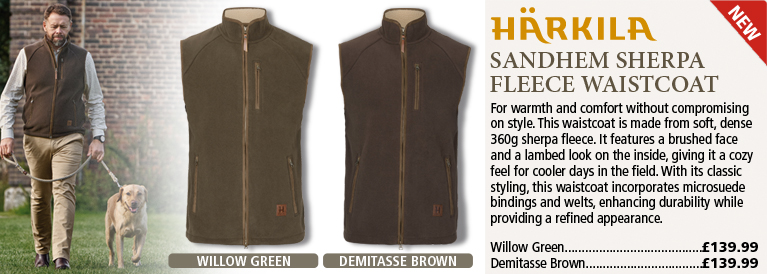 Harkila Sandhem Sherpa Fleece Waiscoat