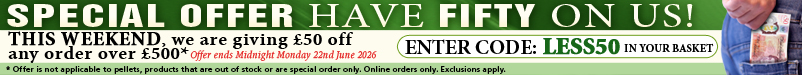 Have Fifty Pounds On Us Money Off Offer