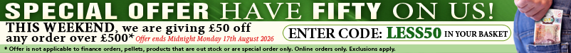 Have Fifty Pounds On Us Money Off Offer