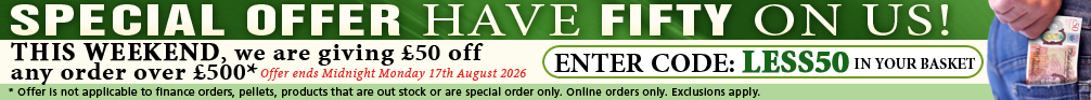 Have Fifty Pounds On Us Money Off Offer