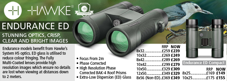 Hawke Ednurance ED and Frontier ED Binoculars