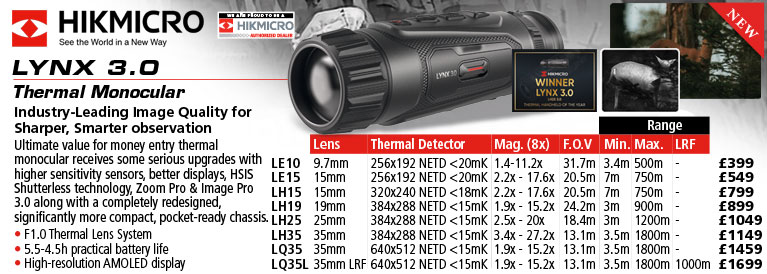 HikMicro Lynx 3.0 Thermal Monocular