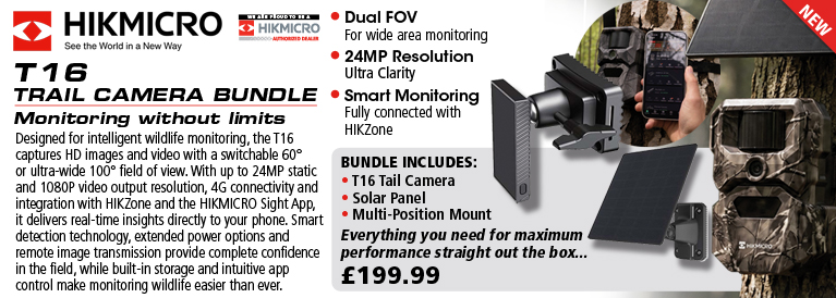 Hik Micro T16 Trail Camera Bundle Offer