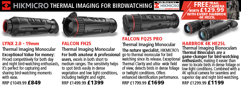 HikMicro Thermal Imaging for Birdwatching