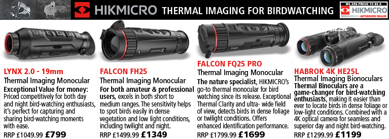 HikMicro Thermal Imaging for Birdwatching