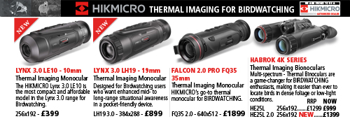 HikMicro Thermal Imaging for Birdwatching