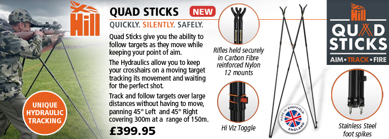 Hill Pumps Hill Quad Stick Shooting Support