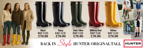 Hunter Original Tall Wellington Boots