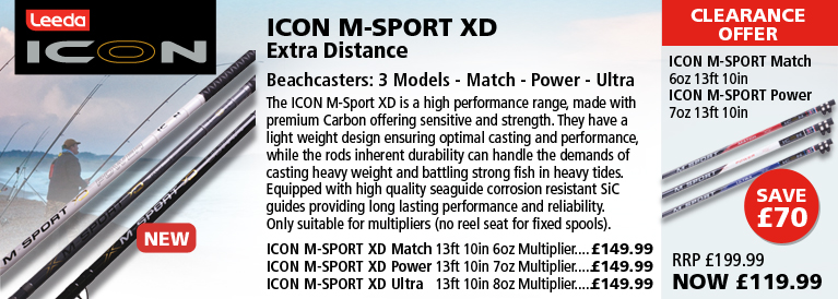 Icon M-Sport XD and M-Sport Rods