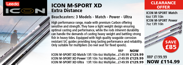 Icon M-Sport XD and M-Sport Rods