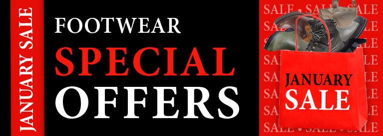 January Sale Footwear Special Offers
