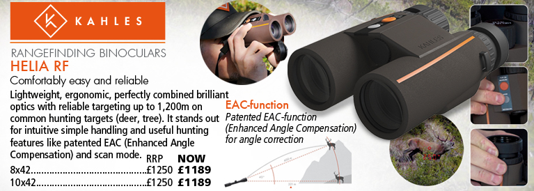 Kahles Helia Rangefinding Binoculars