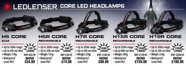 Led Lenser Core LED Headlamps