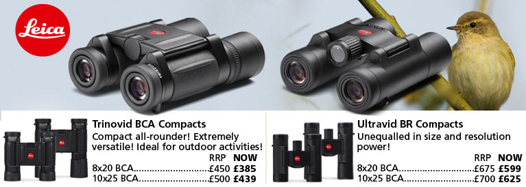 Leica Trinovid BCA Compacts and Ultravid BR Compacts Xmas Specials