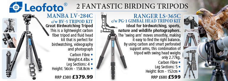 Leofoto Birding Tripods