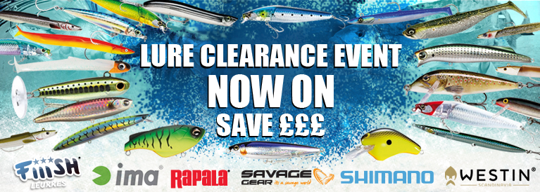 Lure Clearance Event Now On Save Pounds