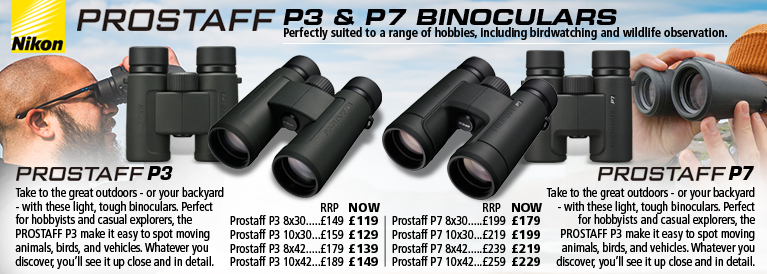 Nikon Prostaff P3 and P7 Binoculars