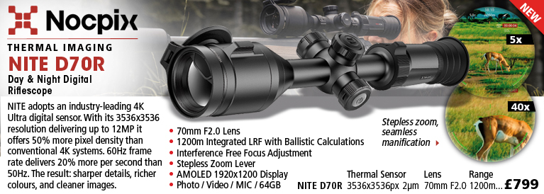 Nocpix Nite D70R Day and Night Digital Riflescope