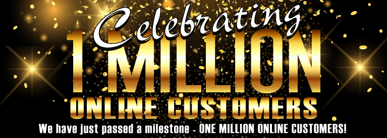 Celebrating One Million Customers