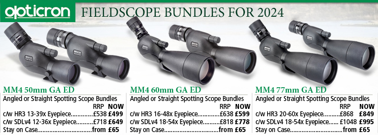Opticron New Fieldscope Bundles