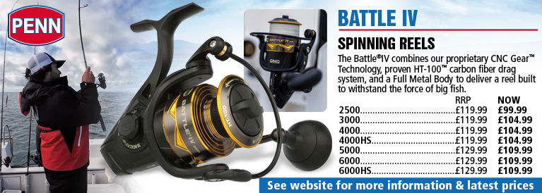 Penn Battle IV Spinning Reels