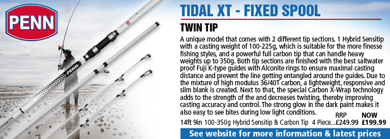 Penn Tidal XT Twin Tip Rods