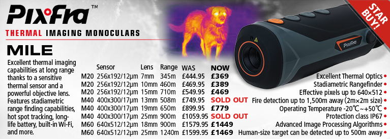 Pixfra Mile Thermal Imaging Monoculars