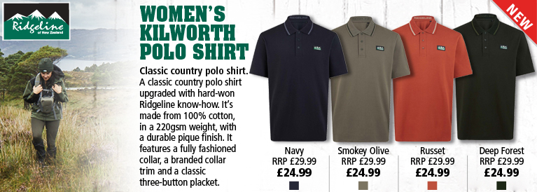 Ridgeline Womens Kilworth Polo Shirt