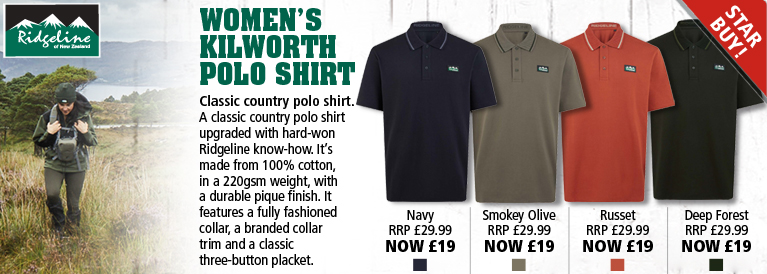 Ridgeline Womens Kilworth Polo Shirt