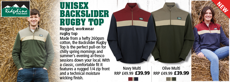 Ridgeline Unisex Backslider Rugby Top