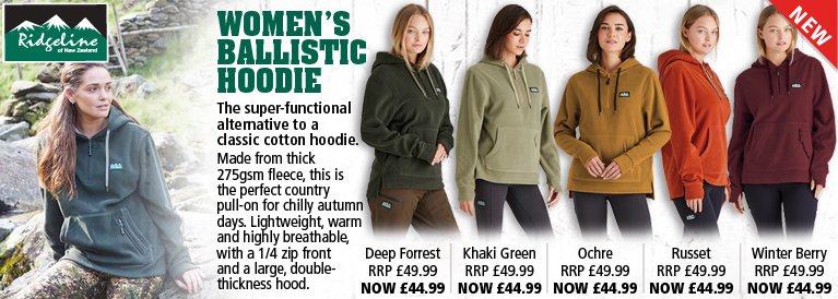 Ridgeline Women's Ballistic Hoodie