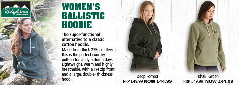 Ridgeline Women's Ballistic Hoodie