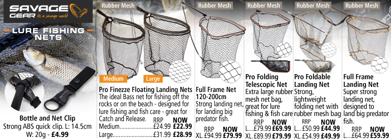 Savage Gear Lure Fishing Nets