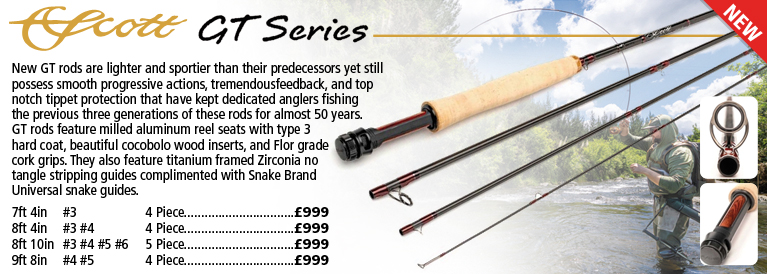 Scott GT Series Fly Rods