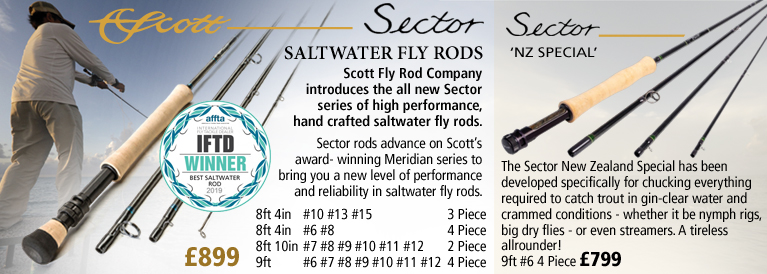 Scott Sector Saltwater Fly Rods