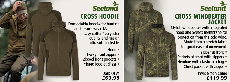 Seeland Cross Hoodie and Seeland Cross Windbeater Jacket