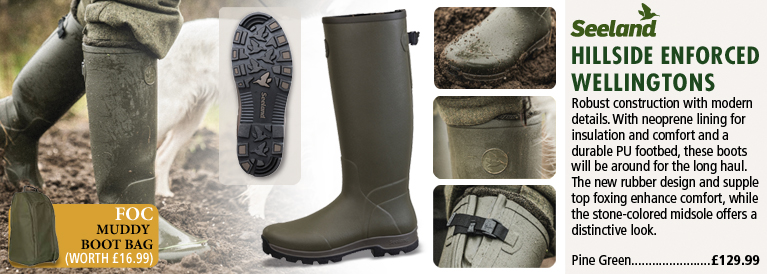 Seeland Hillside Enforced Wellington Boots