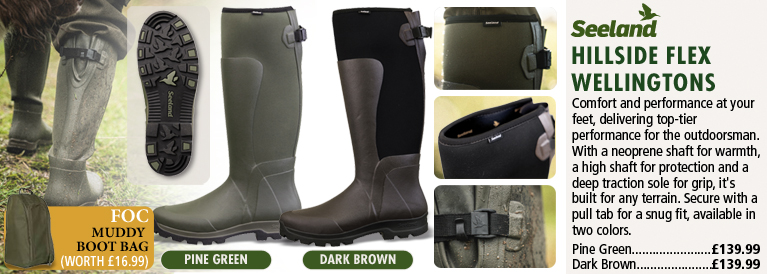 Seeland Hillside Flex Wellington Boots
